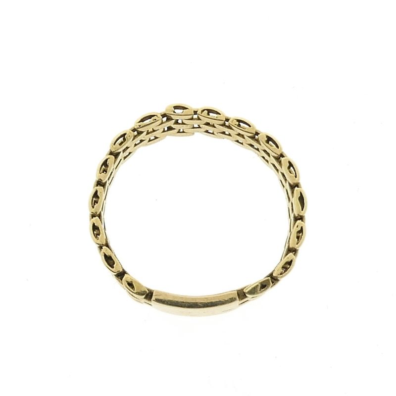 Image 3 of Gold link ring