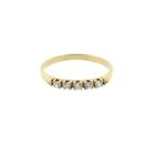 Image 3 of Gold ring with zirconia