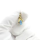 Image 7 of Gold pendant with Aquamarine