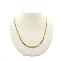 Golden Prince of Wales link necklace | 45.5 cm