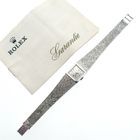 Image 7 of Rolex Precision; 18k white gold women's watch