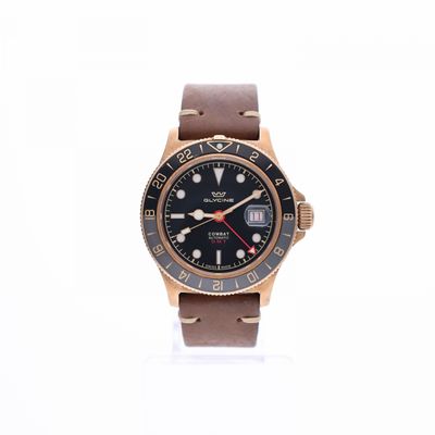 Image 1 of Glycine Combat GMT; Bronze; Automatic men's watch
