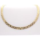 Image 1 of Gold heavy fantasy link necklace; Exclusive | 43 cm