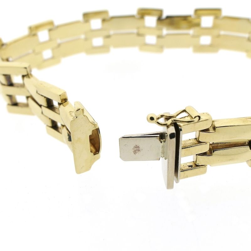Image 5 of Golden fantasy link bracelet | 19.5 cm