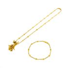 Image 6 of 18 ct. Gold chain/bracelet; Salvador Dalí, Carmen la Crotalos