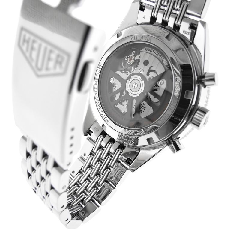 Image 12 of Heuer Autavia CBE2110; Chronograph men's watch