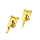 Image 5 of Gold cufflinks with oriental design