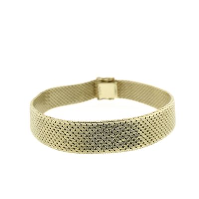 Image 1 of Vintage gold link bracelet | 19.5 cm