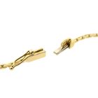 Image 8 of 18K Yellow Gold Cardano Link Necklace with Sapphire & Diamonds