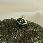 Image 2 of Gold pendant with Nazar (Lucky Eye)