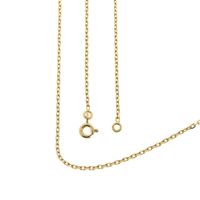18K Gold Anchor Link Chain | 50 cm