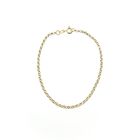 Image 3 of 8-karat Jasseron link bracelet | 19 cm