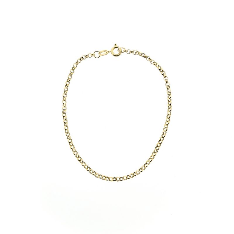 Image 3 of 8-karat Jasseron link bracelet | 19 cm