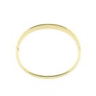 Image 3 of Gold wide slave bracelet | Ø 60mm