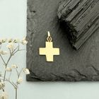 Image 5 of Gold pendant of an isosceles cross