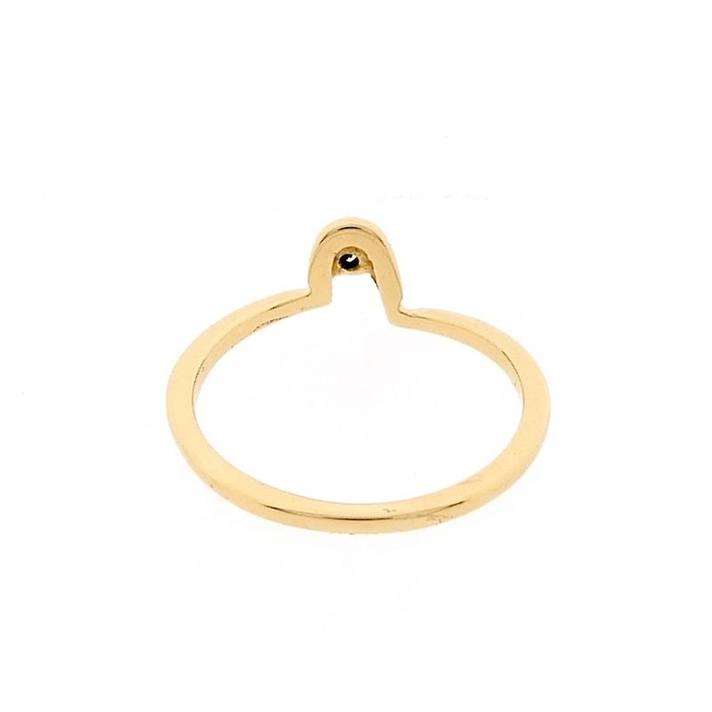 Image 5 of 10 carat solitaire ring with 0.03 ct diamond.