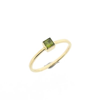 Image 1 of Gold Ring with Peridot