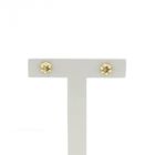 Image 1 of Gold detailed stud earrings