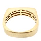 Image 6 of Gold square matte ring; Marc O'Polo