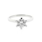 Image 4 of White gold engagement ring with 1.01 ct. diamond | + Natural Diamond certificate