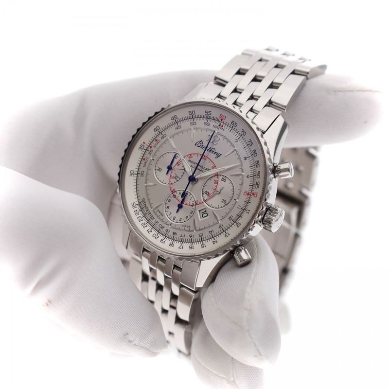 Image 8 of Breitling Montbrillant Chronograph 38mm A41370; Automatic Watch