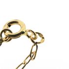 Image 6 of 18K Gold Thin Fantasy Link Chain | 43 cm