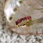 Image 2 of 18 carat gold ring with spinel