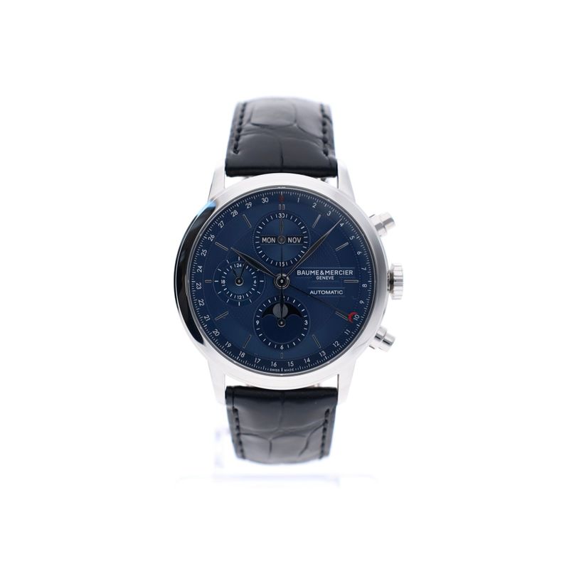 Image 16 of Baume Mercier Classima 'Full-Calendar' Moonphase MOA10784; Automatic Men's Watch