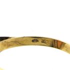 Image 7 of Vintage gold ring with carnelian bandagate