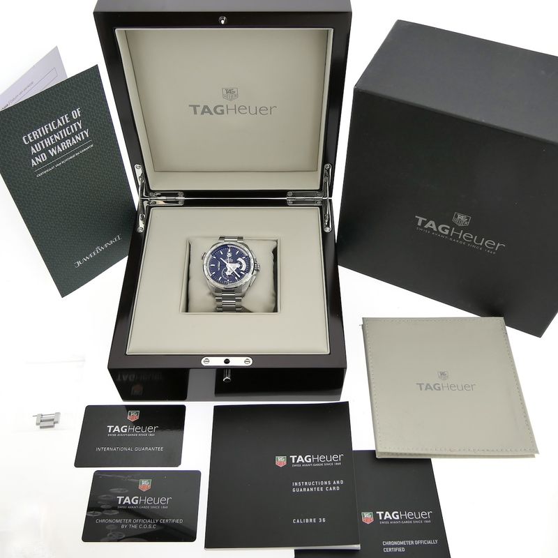 Image 4 of TAG Heuer Grand Carrera 'Calibre 36' CAV5115; Chronograph men's watch