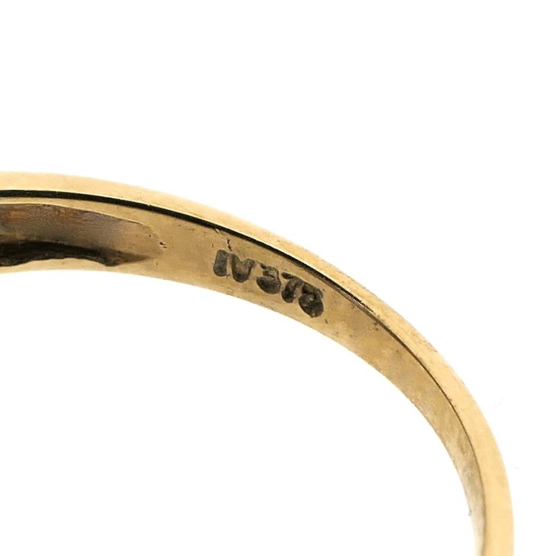 Image 7 of 9 carat ring with tanzanite and diamond | 0.27 ct.