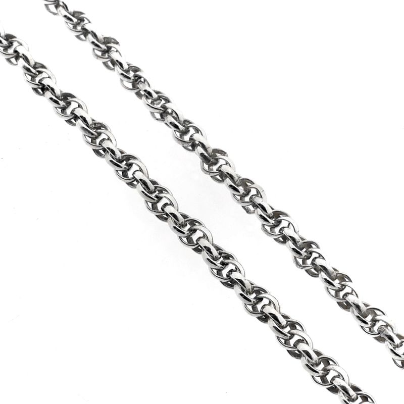Image 3 of Silver Twisted Link Chain