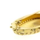 Image 5 of Antique gold Victorian brooch with ruby ​​and diamonds; 0.04 ct.