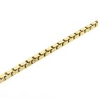 Image 4 of Long gold Venetian link chain