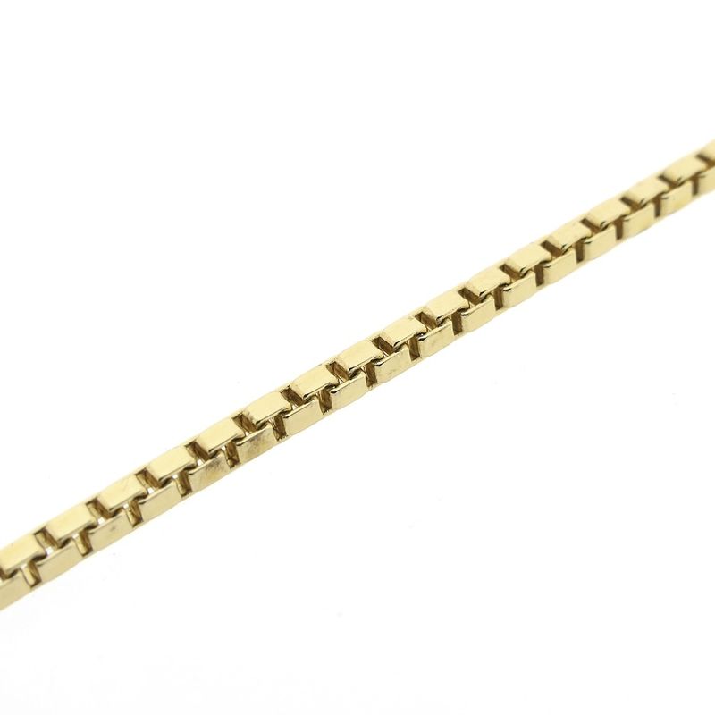 Image 4 of Long gold Venetian link chain