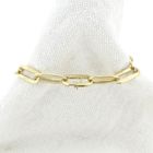 Image 1 of Gold closed forever bracelet.