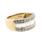 Image 6 of Gold ring with diamonds; 1.20 ct.