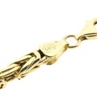 Image 4 of Gold square king link necklace