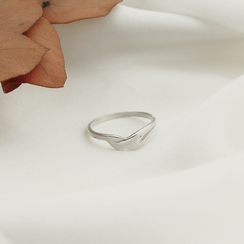 Image 6 of Silver ring with fantasy design