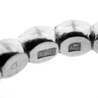 Image 7 of White gold sliding ring with balls