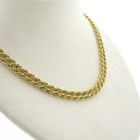 Image 4 of Gold twisted link chain | 40-80 cm