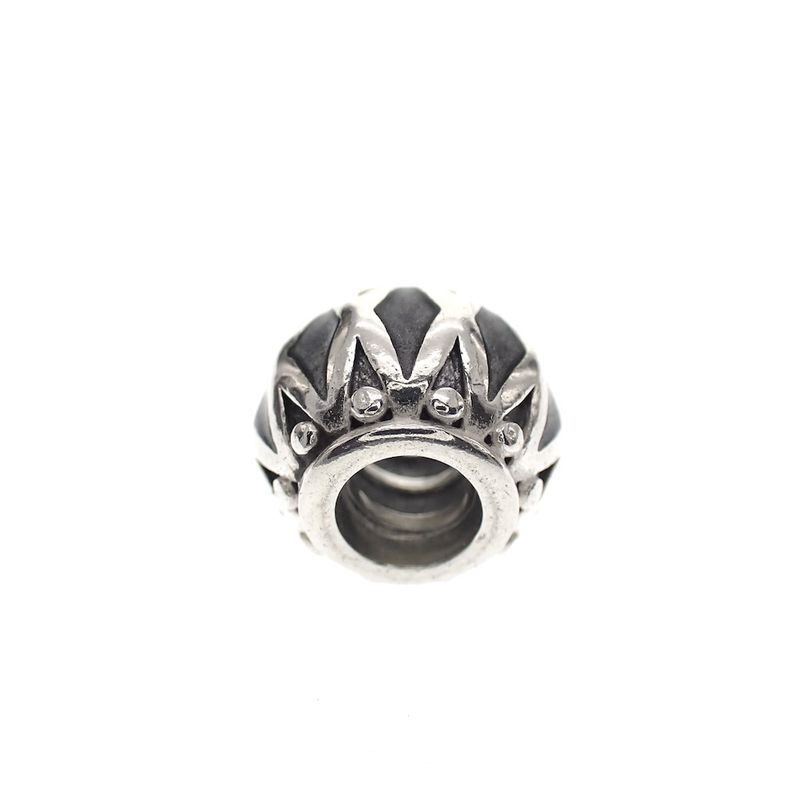 Image 3 of Pandora charm; Silver; Diamond Shaped
