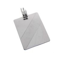 Silver pendant; Plate