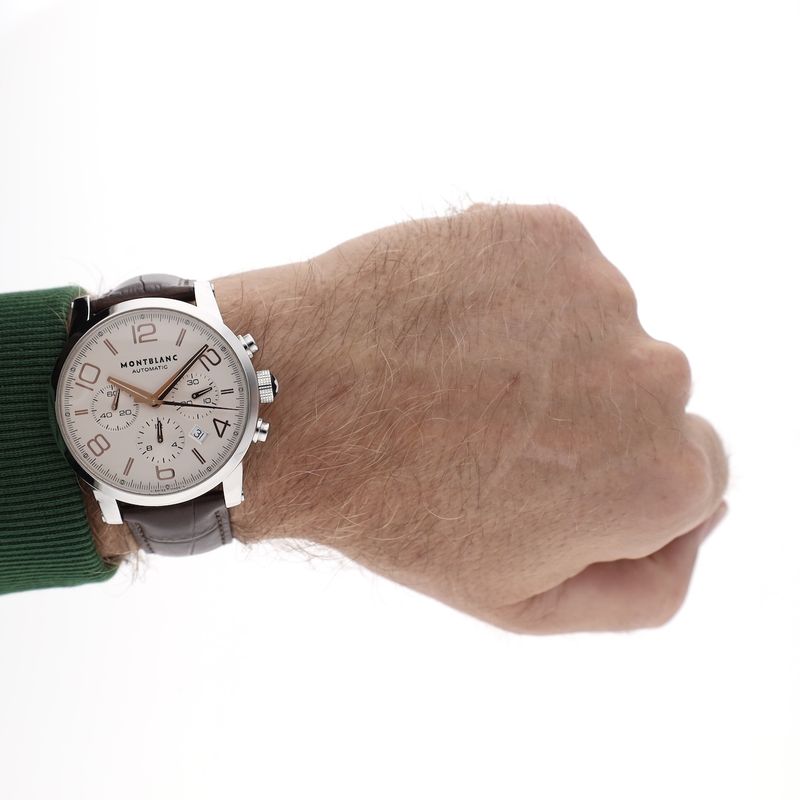 Image 19 of Montblanc Timewalker Chronograph 7069; Automatic men's watch