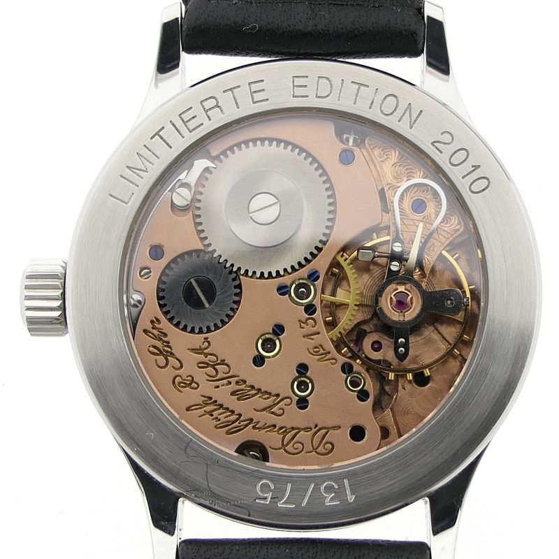 Image 6 of D. Dornblüth & Sohne 09.0 Jasmin; Handmade mechanical watch