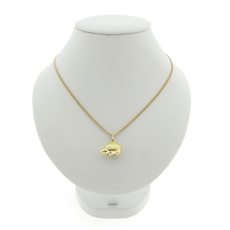 Image 3 of Golden hedgehog pendant