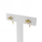 Image 4 of Gold wing stud earrings