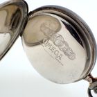 Image 12 of Omega pocket watch; antique silver pocket watch