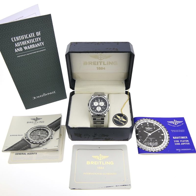 Image 4 of Breitling Jupiter Pilot A59028; Chronograph men's watch