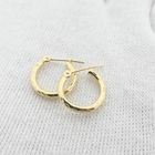 Image 10 of Gold earrings | Ø 13.5 mm